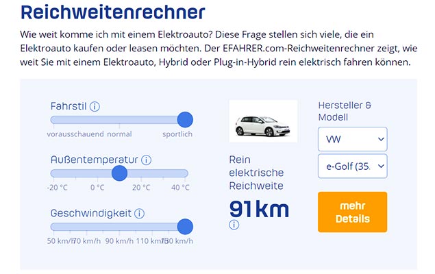 Eine Frage der Reichweite