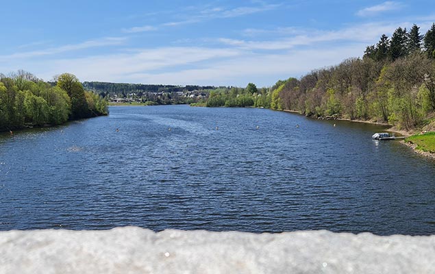 Talsperre Malter, Stausee