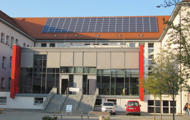 Haus mit PV-Anlage