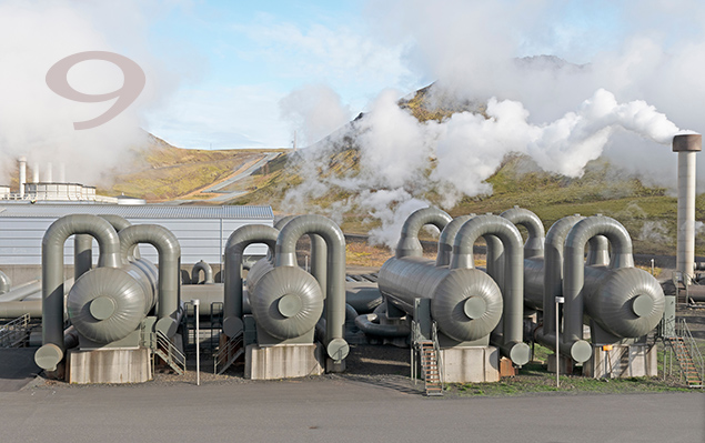 Pumpen eines Geothermiekraftwerks